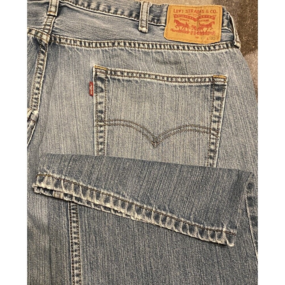 Levi's 559 Jeans Mens 39” Blue Denim Levis 100% Cotton - Picture 8 of 16